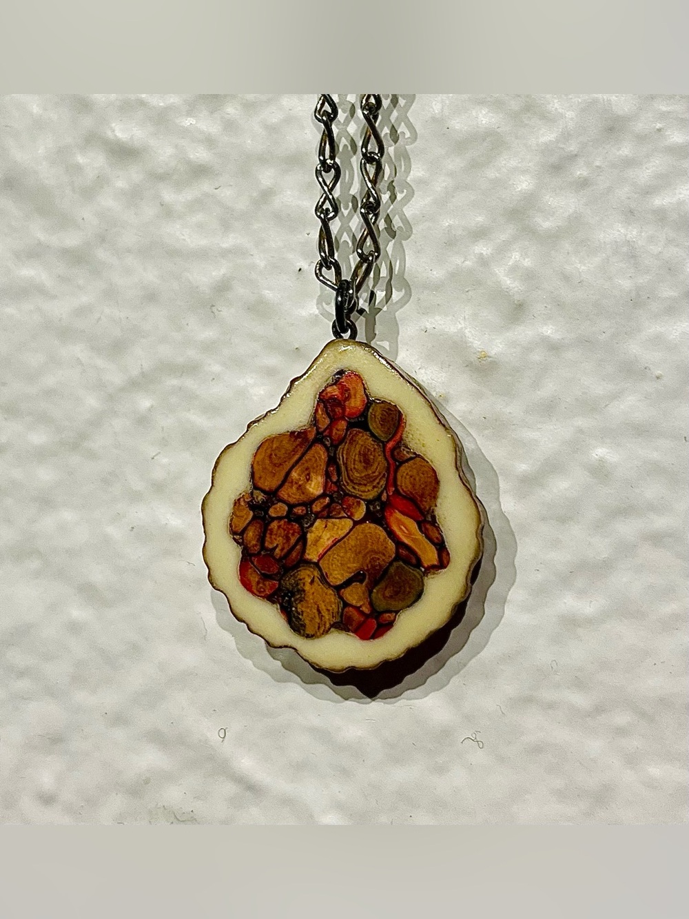 Vintage Scottish Heathergems Pendant Necklace